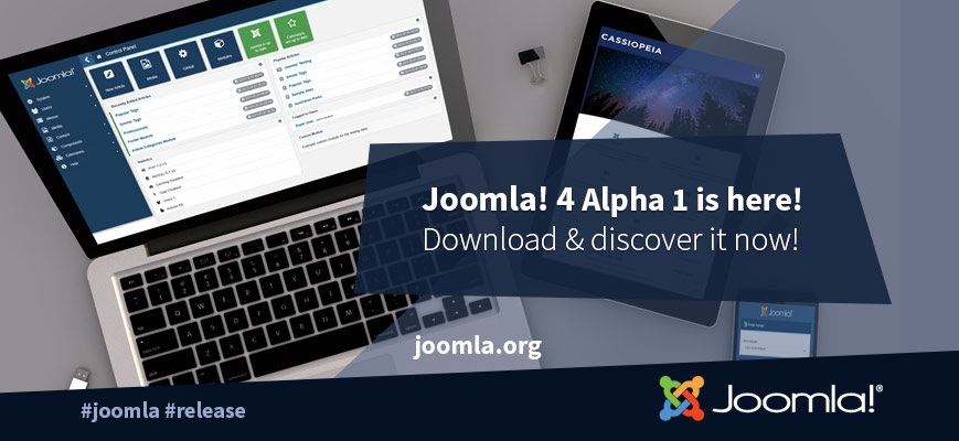Joomla 4.0 Alpha 1 disponivel para teste